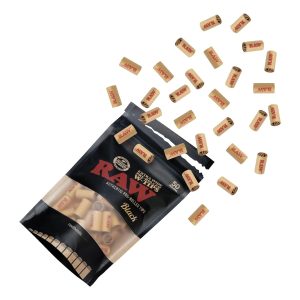 Raw Pre-Rolled Extra Wide W-Tips 50ct Bag