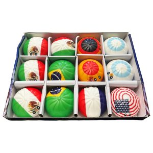 Fifa World Cup Dumplings Squishy Toy 12ct - Assorted Colors