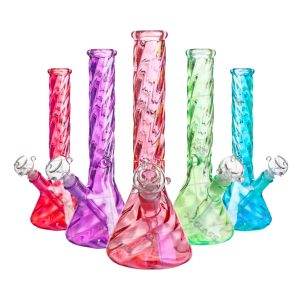 12.5" Twisted Beaker Water Pipe