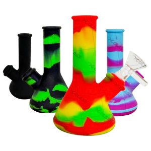 5.5" Silicone Water Pipe - Assorted Color