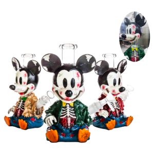 8" Zombie Mickey Mouse Water Pipe
