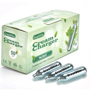 Great Whip Cream Charger Mint 50Pcs