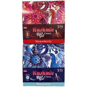 Kashmir King Size Cone 3pk 32ct Display