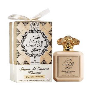 Lattafa Perfume 3.4oz - Shams Al Emarat Khususi Glaze & Glow