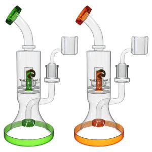 Tsunami 11" Double Shower Head Glass Water Pipe