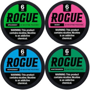 Rogue Nicotine Pouches 6mg *PP $3.99* 5ct