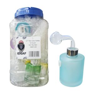 IDGAF 3.7" Soap Dispenser Sniffer Mix Color 12ct Jar