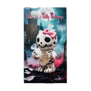 12" Skull Hello Kitty Water Pipe