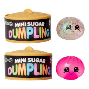 Bao Bun Mini Dumpling Sugar Edition Squishy Toy 24ct - Glow In Dark