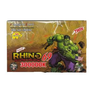 Rhino 69 300000K Hulk Double Male Enhancement 24ct