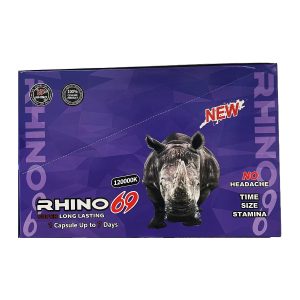 Rhino 69 120000K Double Male Enhancement 24ct