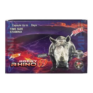 Rhino 69 650000K Double Male Enhancement 24ct