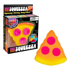 Nee Doh Peelable Cheese Pizza Squeezy Toy 12ct