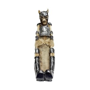 3 x 11" Clay Incense Burner for Stick Knight Warrior Skeleton Aromatherapy LED Burner