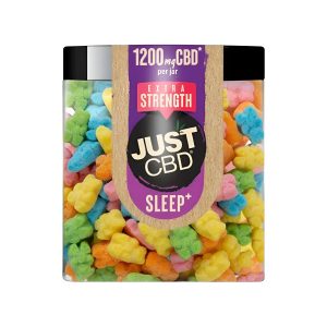 Just CBD Night Time Extra Strength 1200mg Gummies - Sour Bears
