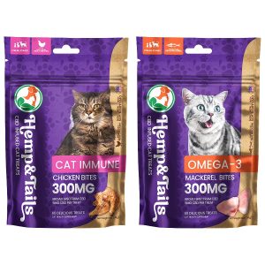 Hemp & Tails CBD Infused 300mg Cat Treats 60ct