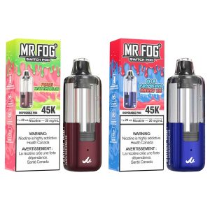 Mr Fog Switch 45k Puffs Disposable Pod 5ct (Made In Canada)