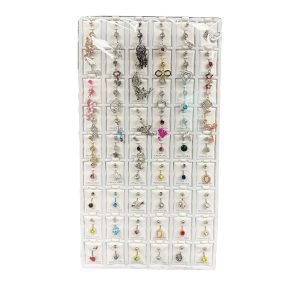 Belly Piercing Dangle & Stud Refill Tray 54ct - Gold & Silver