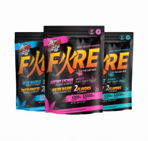 Wazabi Fire 12000mg Hemp Infused Gummies 10ct