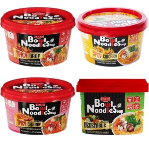 Pocas Instant Noodles Soup Bowl 12ct