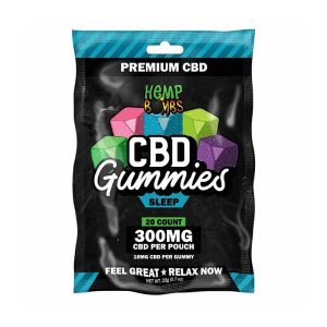 Hemp Bombs CBD 300mg Gummies 6pk - Sleep