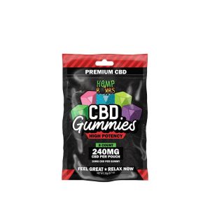Hemp Bombs CBD 240mg Gummies 12pk - High Potency