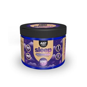 Just CBD Sleep Magnesium & Melatonin 2000mg Gummies - Raspberry