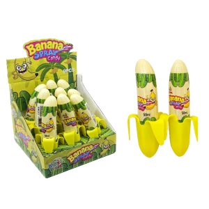 Kids Boom Banana Spray Candy 9ct