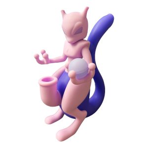 7" Pokemon Mewtwo Silicone Water Pipe