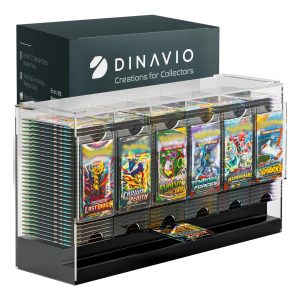 Dinavio 6-Slot Booster Pack Dispenser Acrylic 240ct Display