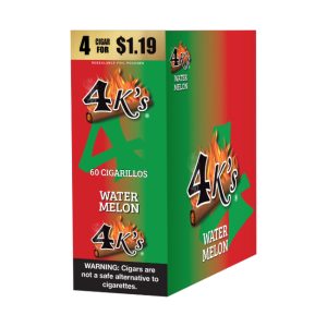 4k Cigarillos 4/$1.19 15/4ct