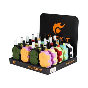 Clickit Walkie Talkie Lighter 20ct