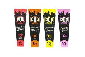 Pop Cones Unbleached 1 1/4 Cones 6pk 24ct