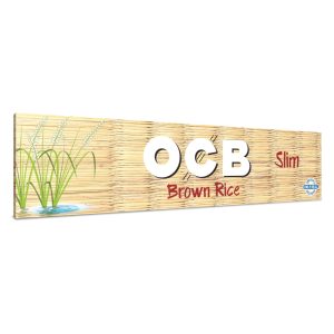 OCB Brown Rice Slim King Papers 24ct