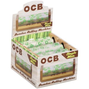 OCB Bamboo Single Wide 70mm Rolling Machine 6ct