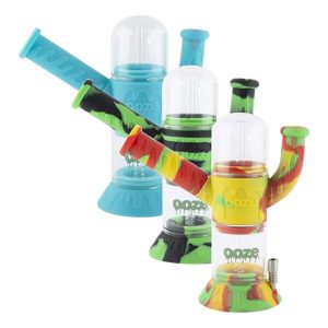 Ooze Cranium Silicone Glass Water Pipe & Nectar Collector