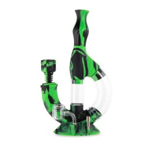 Ooze Echo Silicone Glass Water Pipe & Nectar Collector