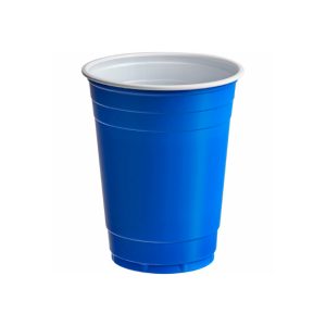 Plastic Cups 16oz 16ct - Blue