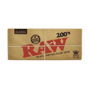 Raw Classic 200's Slim King Papers 40ct