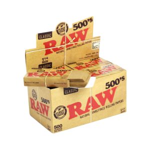 Raw Classic 500's 1 1/4 Papers 20ct
