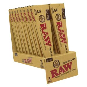 Raw Classic Peacemaker Cones 3pk 16ct