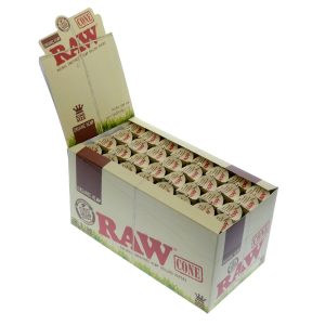 Raw Organic Hemp King Cones 3pk 32ct