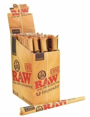 Raw Classic Emperador Cone 1pk 24ct