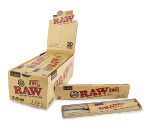 Raw Classic Lean 1 1/4 Cones 20pk 12ct