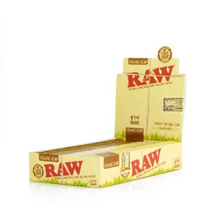 Raw Organic Hemp 1 1/4 Papers 24Ct