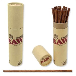 Raw Natural Wood Pokers Large Size 20ct