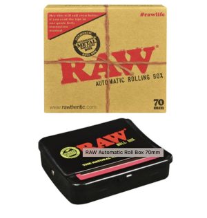 Raw 70mm Automatic Rolling Box 12ct