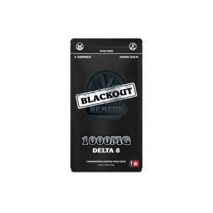 Remedy Blackout 1000mg Gummies 1pk 30ct Gravity Display