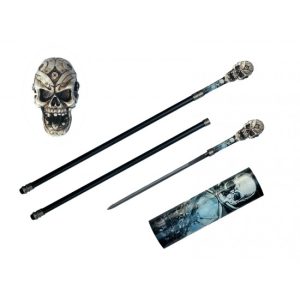 37'' Razor Tactical Skull Cane Sword