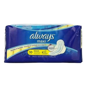 Always Maxi Regular Pads 1pk 10ct